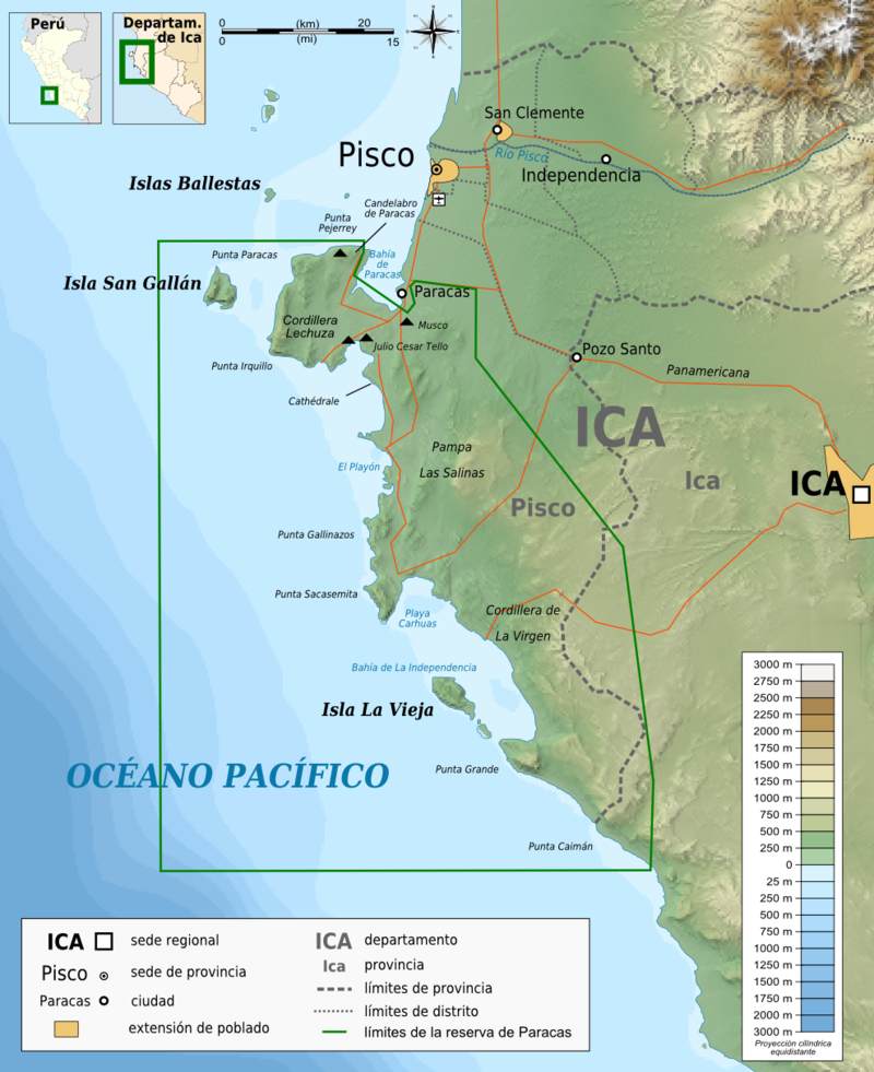 naturreservat paracas